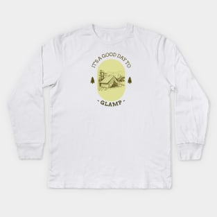 Glamping Kids Long Sleeve T-Shirt